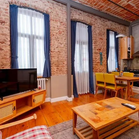 High Ceiliing And Stylish Flat Apartment Istanbul